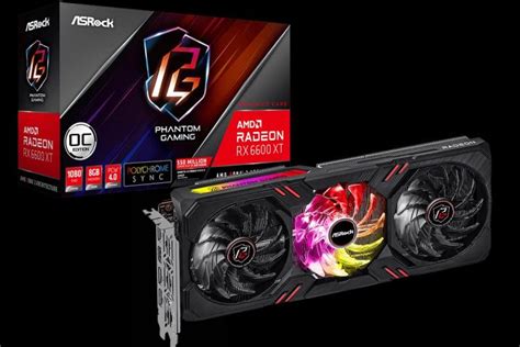 Asrock Amd Radeon Rx 6600 Xt Phantom Gaming And Challenger Series Launched