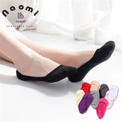 Cod☑️ 1 Pair Stealth Socks Silicon Non Slip Footsocks Shopee Philippines