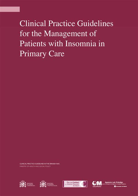 Pdf Clinical Practice Guidelines For The Management Of Patients With