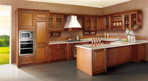 Solid Wood Kitchen Cabinet Style