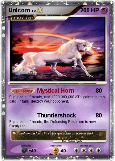 › how to get trevenant. Pokémon Unicorn 26 26 - Mystical Horn - My Pokemon Card