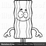 Bacon Clipart Outline Mascot Illustration Cory Thoman Rf Royalty Webstockreview sketch template