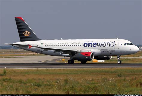 Airbus A319 132 Oneworld Royal Jordanian Airline Aviation Photo
