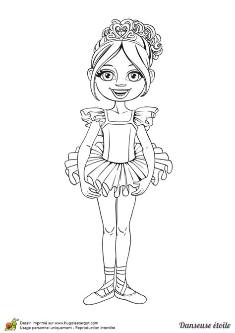 Maybe you would like to learn more about one of these? Dessin à colorier d'une danseuse étoile qui pose