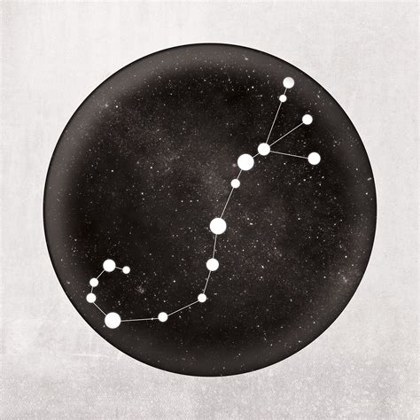 Scorpio Constellation Art Print Zodiac Constellations Touch Of Modern