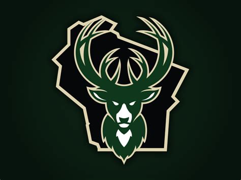 Milwaukee Bucks New Logo Concept By Matthew Harvey On Dribbble