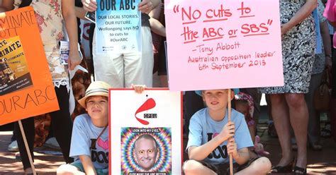 Wollongong Protests Abbott Govts Cuts To Abc Photos Illawarra
