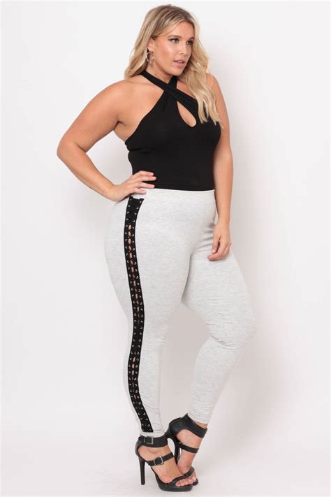 This Plus Size Heavy Stretch Double Knit Legging Features An Elasticized Waistband For An Added