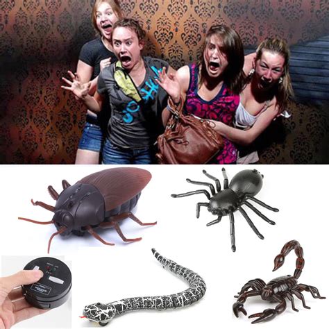 Hot Remote Control Mock Fake Scorpion Sz Toy Prank Insect Joke Scary