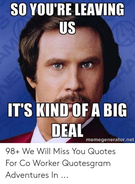 Going away party & farewell gift ideas. 🦅 25+ Best Memes About Coworker Leaving Meme | Coworker ...