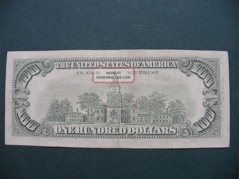 1981 100 Dollar York Federal Reserve Note