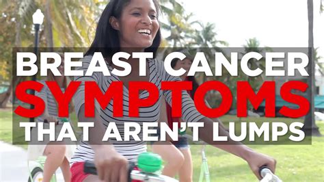 Breast Cancer Symptoms That Arent Lumps When It Comes To Breast