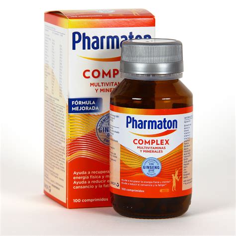 Pharmaton Complex 6634 Comprimidos Pack Ahorro Farmacia Jiménez