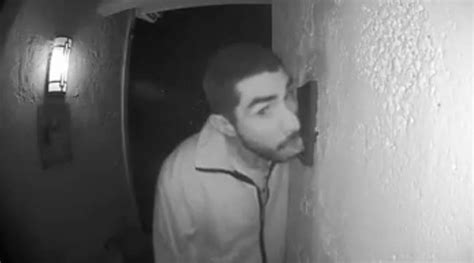 Bizarre Video Of Man Licking A Strangers Doorbell Goes Viral Even The Police Is Confused