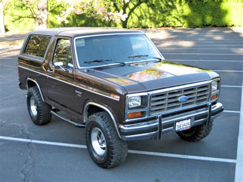 1982 Ford Bronco Xlt Lariat 351 Windsor Edelbrock Lifted Offroad