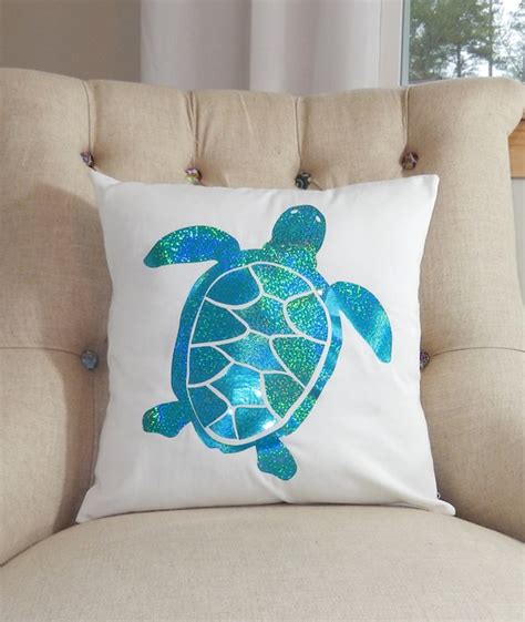Items Similar To Sea Turtle Pillow Cover Sea Turtle Pillow Turtle