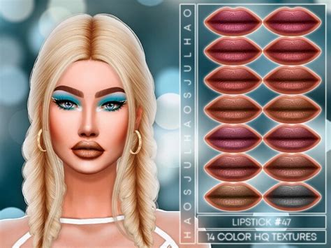 Lipstick 47 By Julhaos At Tsr Sims 4 Updates