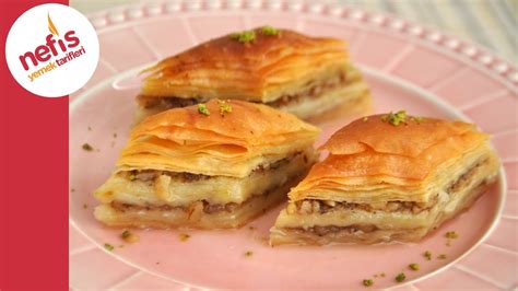 Baklava Tarifi Kolay Ev Baklavas Nas L Yap L R Youtube