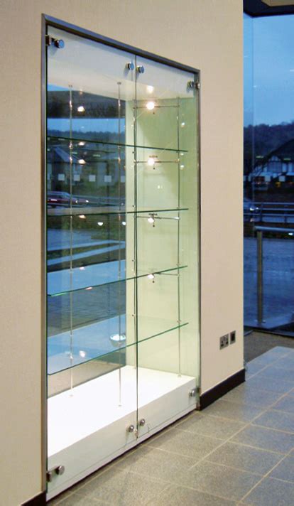 Glass Cabinet Display Walls Shopkit Uk Glass Shelves Display Shelves