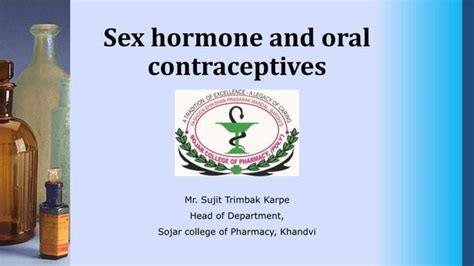 Sex Hormones And Oral Contraceptive Autosaved Ppt