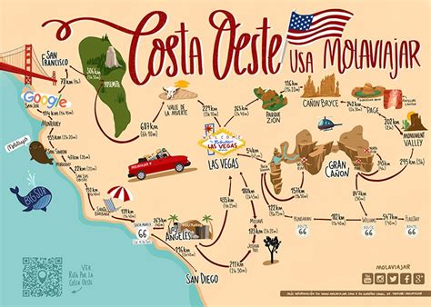 Costa Oeste Eeuu Ruta 16 Días Guía Presu Molaviajar