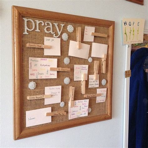 Dream And Vision Board Diy Prayer Board Prayer Board Prayer Wall