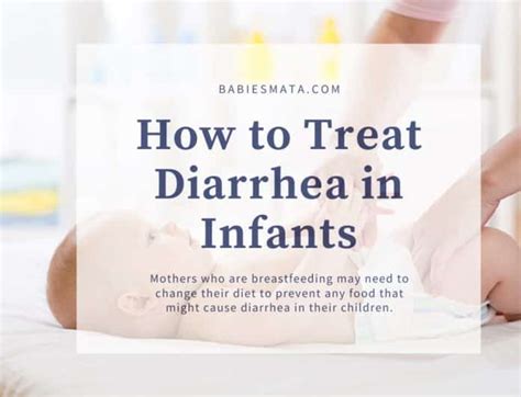 How To Treat Diarrhea In Infants Babiesmata