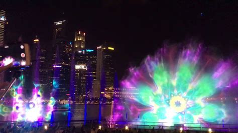 Light And Water Show Marina Bay Sands Singapore 2017 Youtube