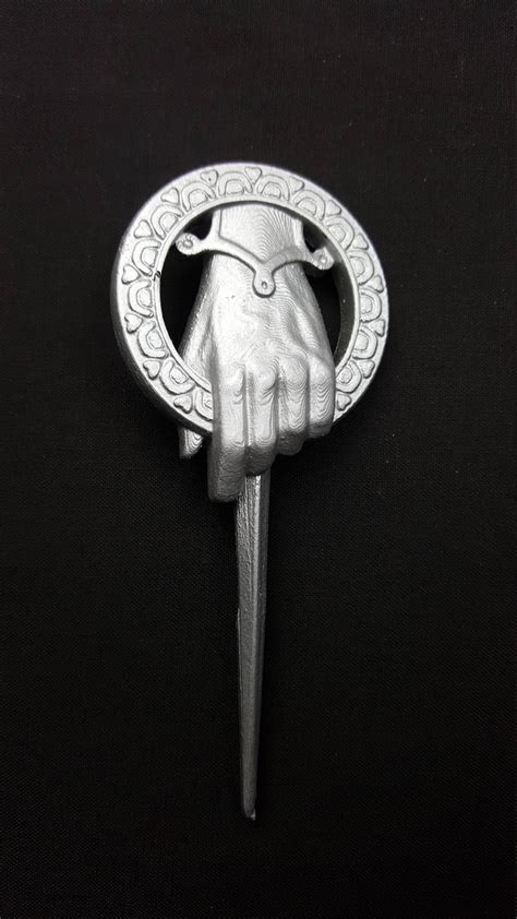 Game Of Thrones Hand Of The King Or Queen Badge Etsy Uk