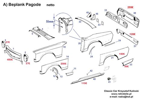 Plastic mgp genuine spares part, warranty: Pagoda SL Group Technical Manual :: Suppliers / Warsaw