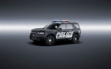 This 2021 Ford Bronco Police Interceptor Is Ready To Protect And Serve