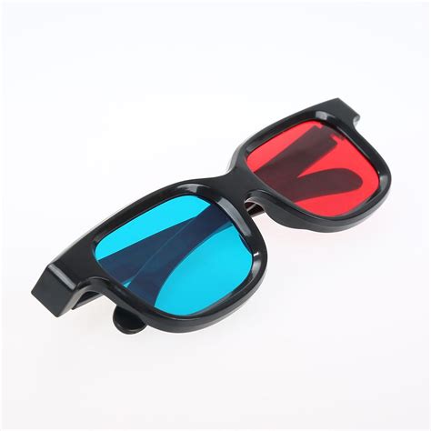 Cheap Red Blue 3d Glasses For Dimensional Anaglyph Movie Game Dvd Cool Joom