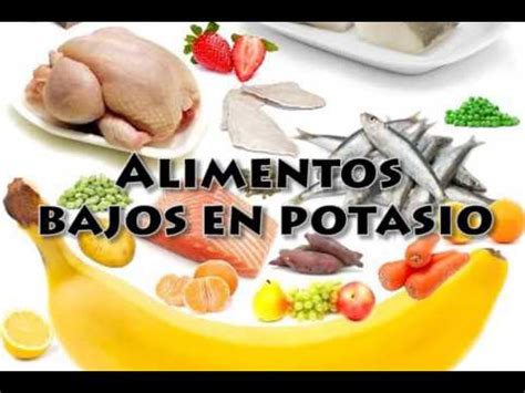 Muchos alimentos son ricos en potasio. Alimentos bajos en potasio - YouTube