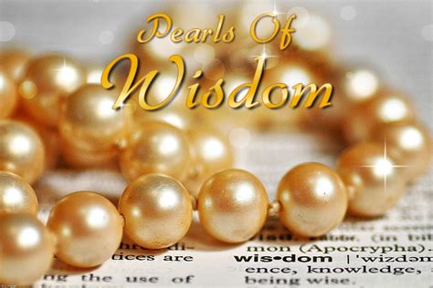 Pearls Of Wisdom ⋆ Glow Your True Colours