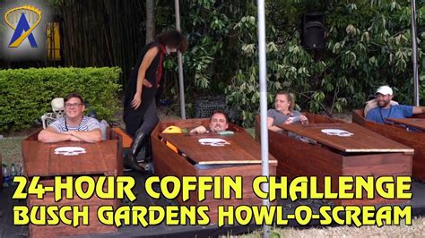 Surviving The 24 Hour Coffin Challenge At Busch Gardens Howl O Scream