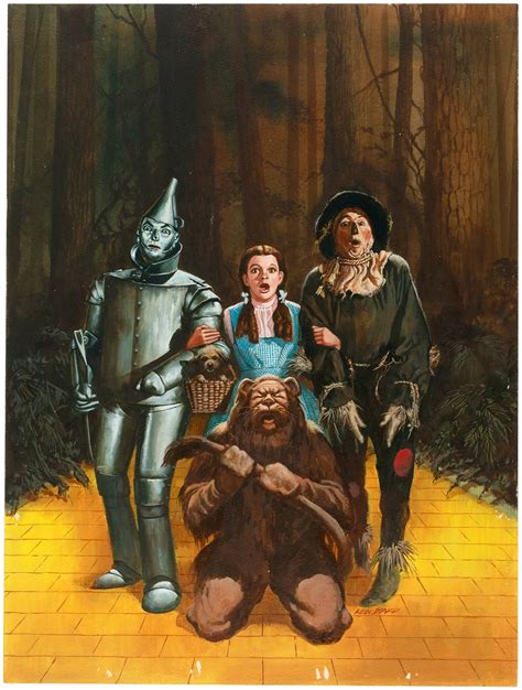 Hakes The Wizard Of Oz Painting Original Art By Ken Barr