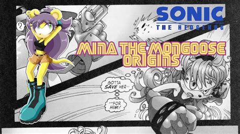mina the mongoose origins sonic the hedgehog comic youtube