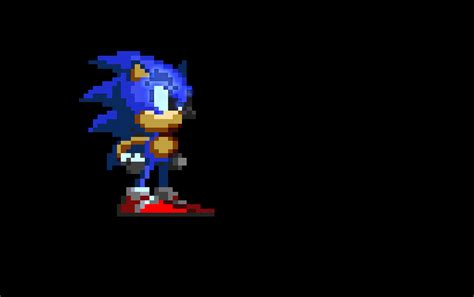 Sonic The Hedgehog Sprite By Finalflash50