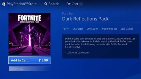 Fortnite Dark Reflections Pack Is Back Youtube