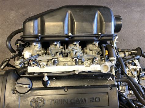 Jdm Toyota Corolla Levin Age Blacktop Twin Cam Valve Complete Engine Speed Mt Transmission