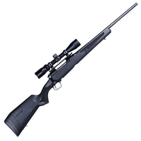 Savage Arms 110 Apex Hunter Xp Scoped Black Bolt Action Rifle 350