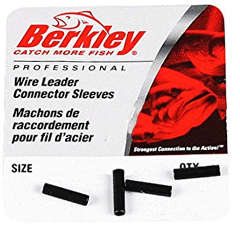 Berkley Wire Leader Connector Sleeves