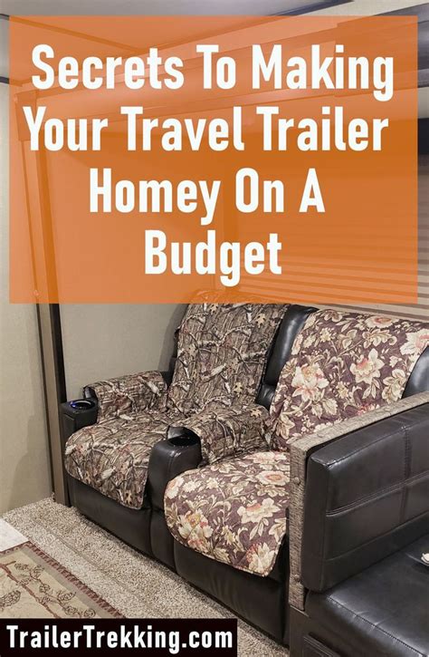 you don t have to spend a bucket of money to make your new rv homey learn about creating a