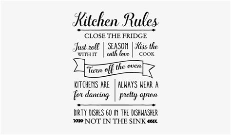 office kitchen rules printable