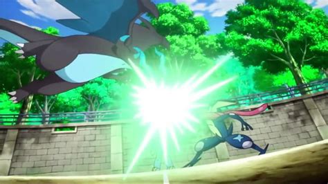Ash Vs Alain Full Fight [ash Greninja Vs Mega Charizard X] Pokemon Xyz Hd Dailymotion Video