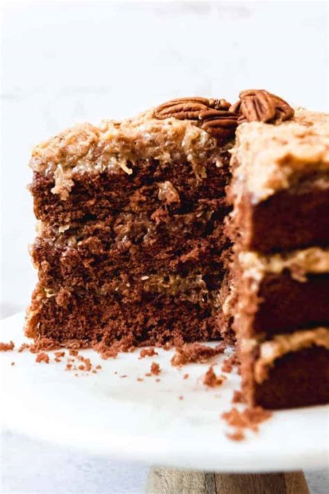 Why are these things so unbelievably good? The BEST Homemade German Chocolate Cake - House of Nash Eats