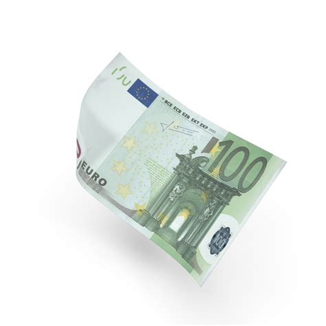 Der 100er ist grün, der. 100 Euro Bill PNG Images & PSDs for Download | PixelSquid ...
