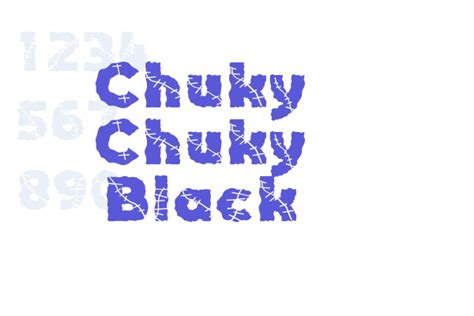 Chuky Chuky Black Font Free Download Now
