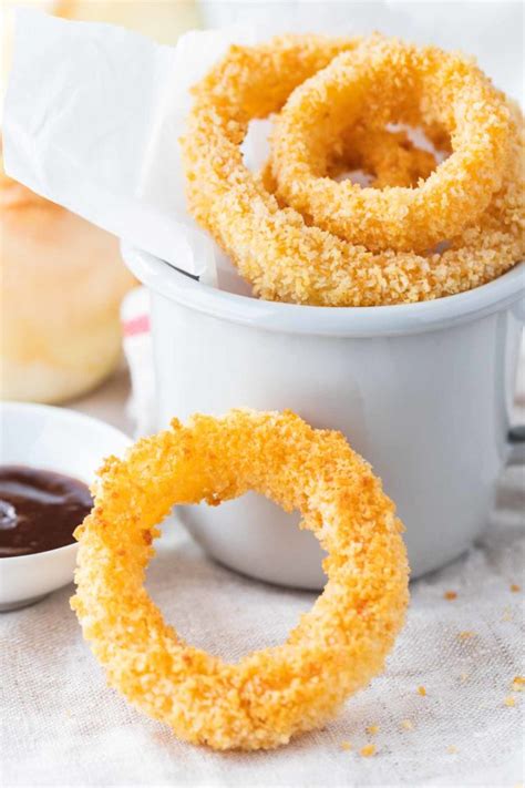 fryer air onion rings recipe easy crispy plated fried quick deep perfect cook long recommends julia party