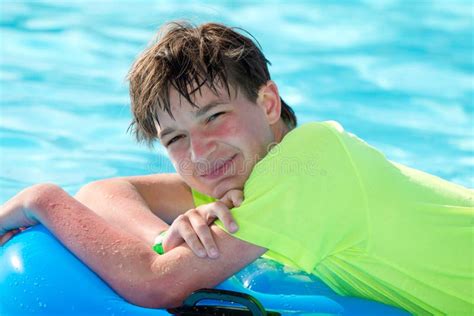 Happy Boy In Pool Stock Images Image 20341544